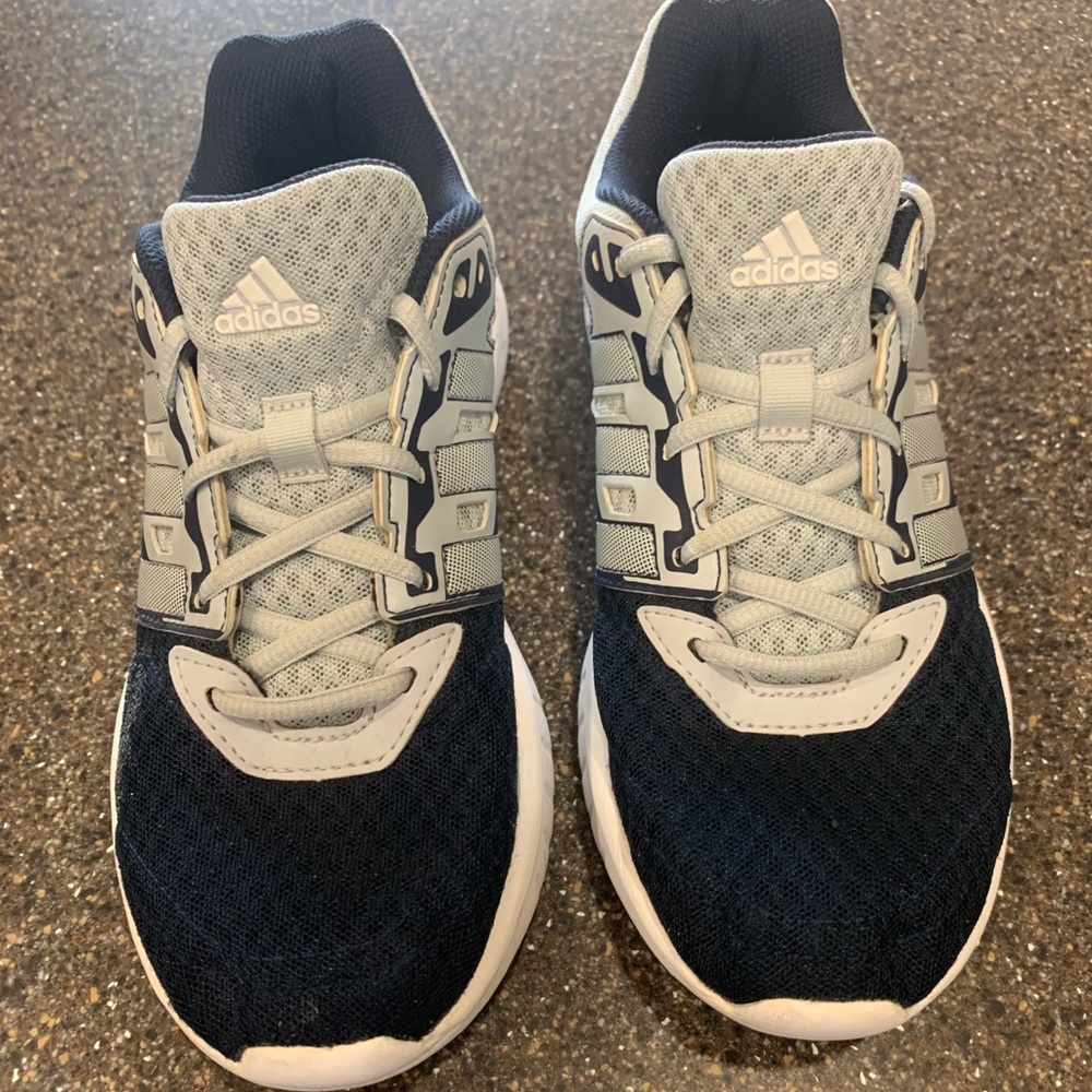Adidas Ladies Running shoes - navy and gray - sz7